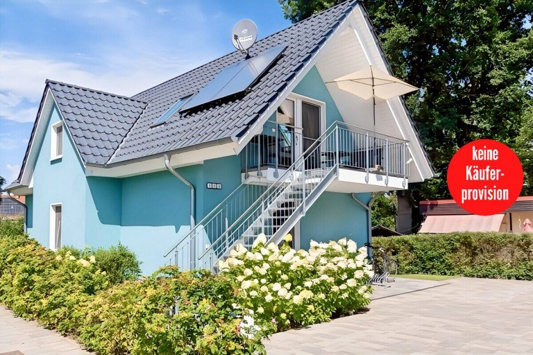 Hausansicht R�bel/M�ritz Ferienhaus HORN IMMOBILIEN ++ tolles Ferienhaus in R�bel an der M�ritz mit zwei Ferienwohnungen