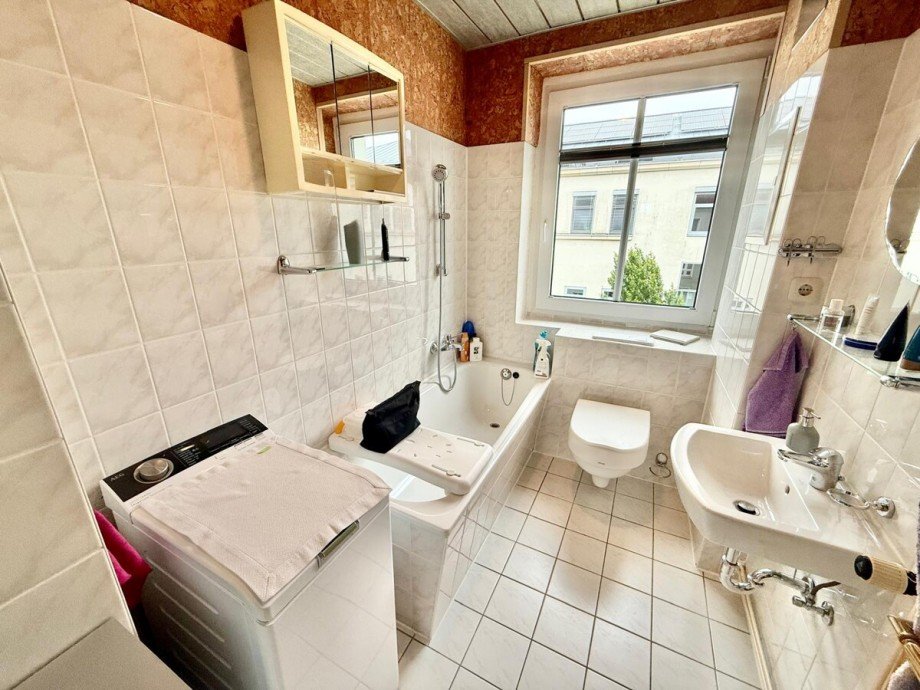 Badezimmer Etagenwohnung Neubrandenburg