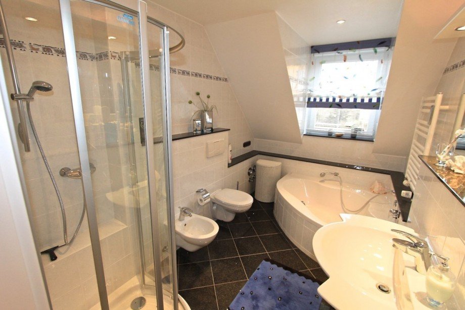 Badezimmer Maisonettewohnung Koserow