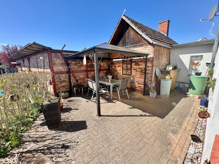 Terrasse Doppelhaush�lfte Leopoldshagen