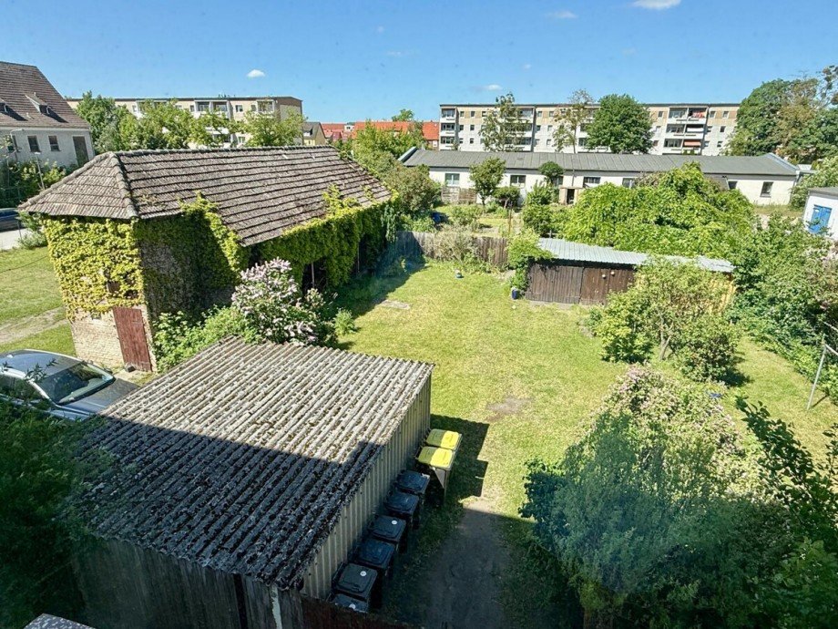 Garten Mehrfamilienhaus Neubrandenburg