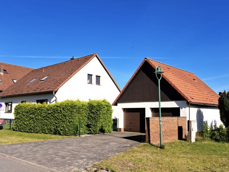 Ansicht Zufahrt Haus M�nkebude