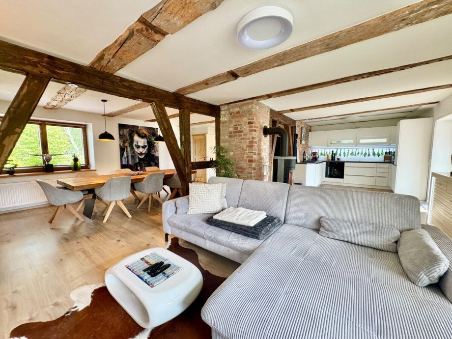 Wohnzimmer Doppelhaush�lfte M�llenhagen