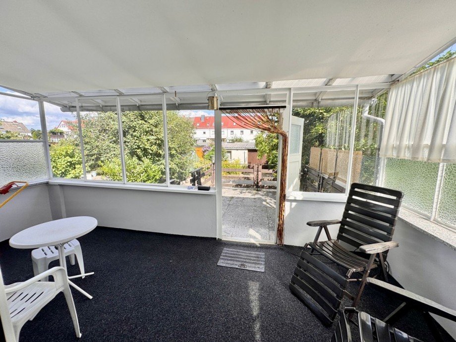 Veranda und Terrasse Reihenendhaus Neubrandenburg