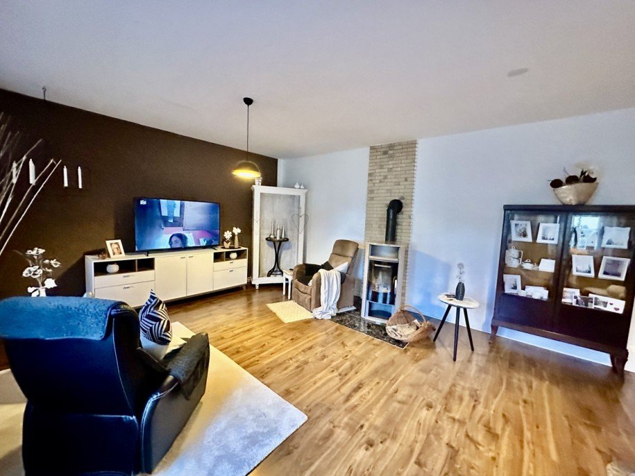 Wohnzimmer Doppelhaush�lfte Papendorf