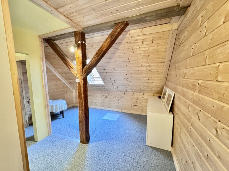 Flur Dachgeschoss Einfamilienhaus Ramin