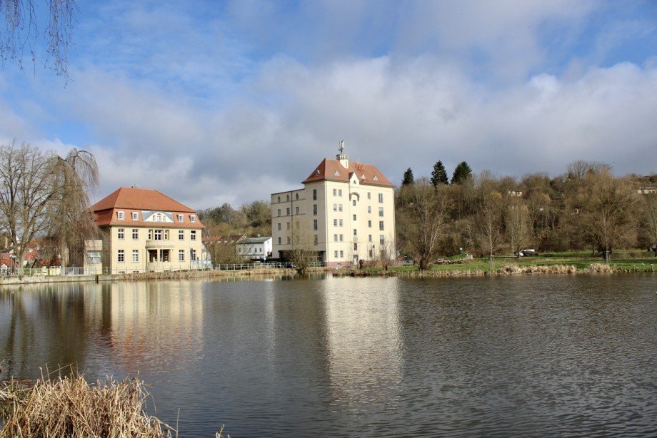 Blick vom M�hlenteich Etagenwohnung Burg Stargard