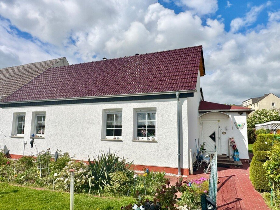 Hausansicht Einfamilienhaus Strasburg