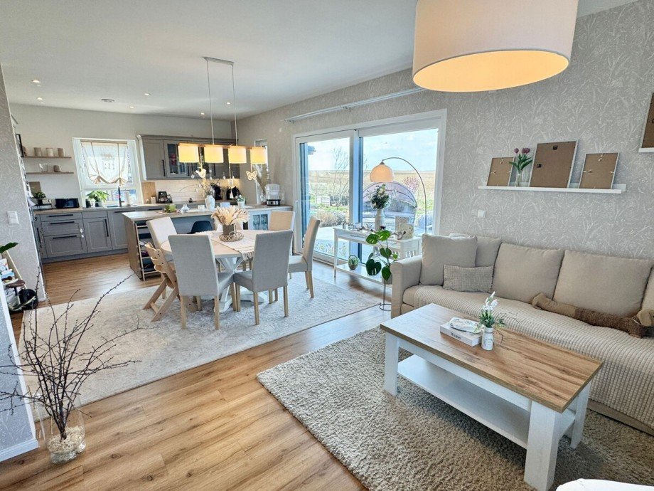 Wohnzimmer Einfamilienhaus Lindetal