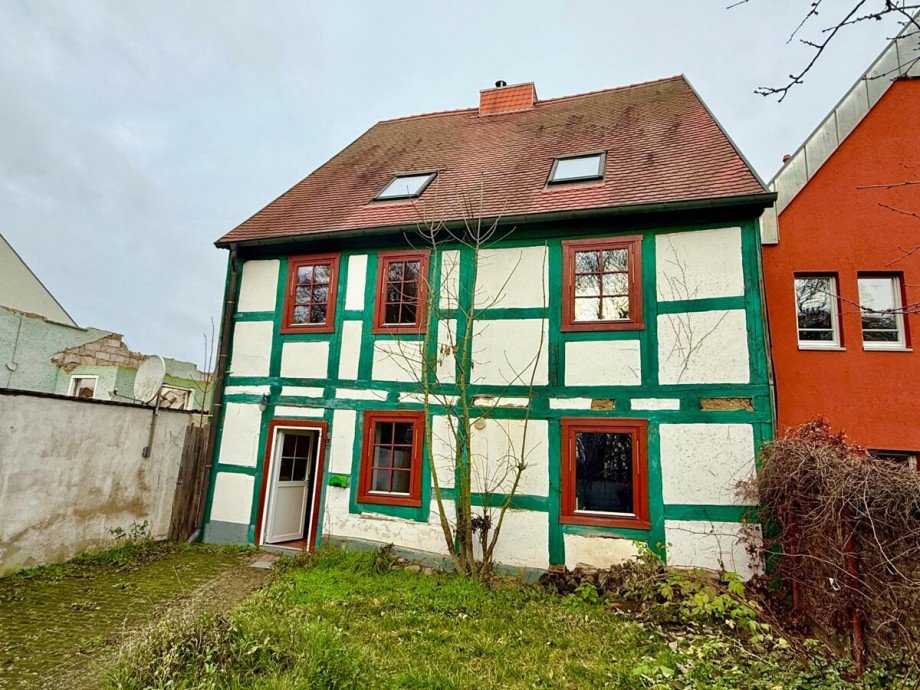 R�ckseite Einfamilienhaus Friedland