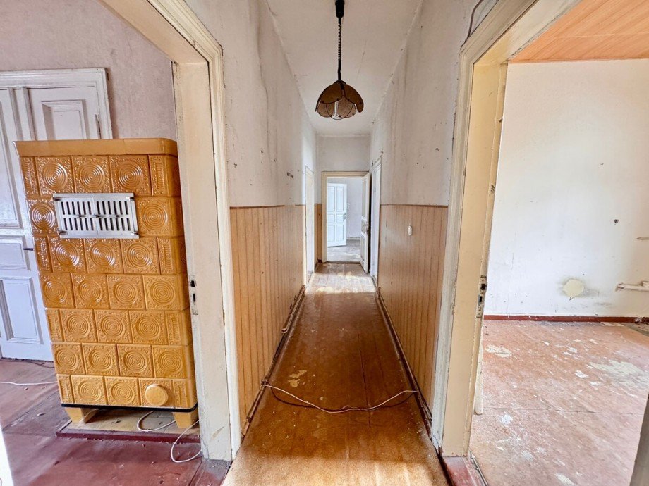 Blick in die Erdgeschosswohnung Einfamilienhaus Neubrandenburg