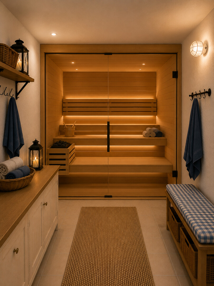 KI Sauna Einfamilienhaus Jatznick / Sandf�rde