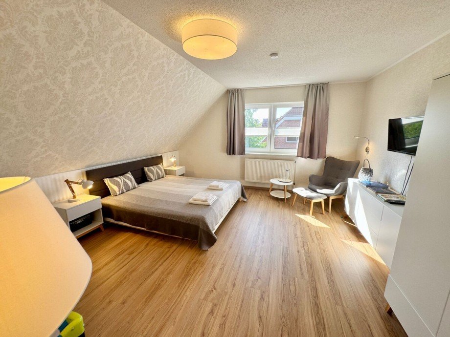 Schlafzimmer Einliegerwohnung Haus Neubrandenburg