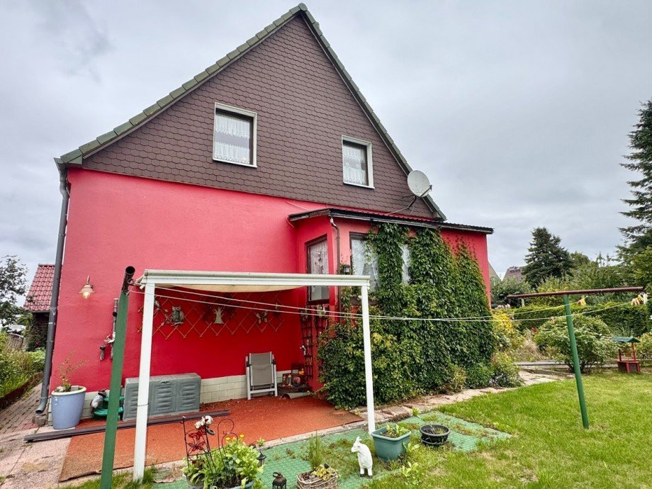 Hausansicht Giebel Einfamilienhaus Ueckerm�nde