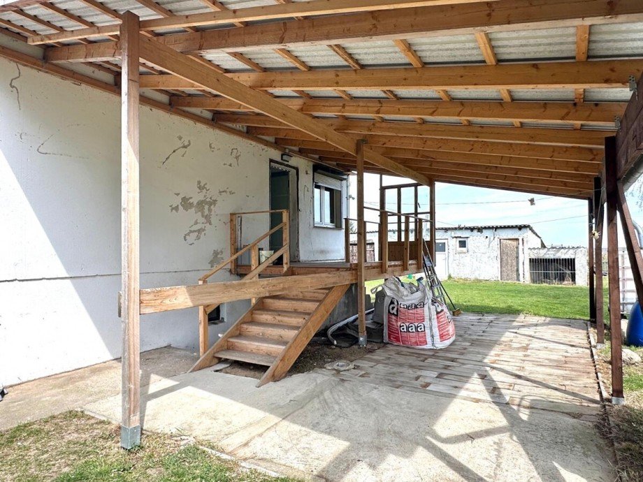 Carport Einfamilienhaus Strasburg / Gehren