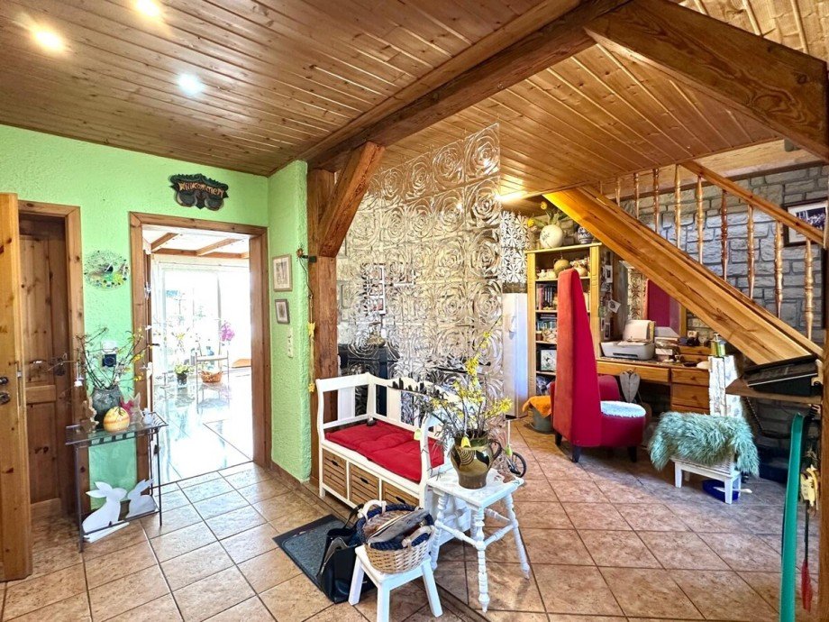 Eingangsbereich Reihenmittelhaus Uckerland / Wilsickow