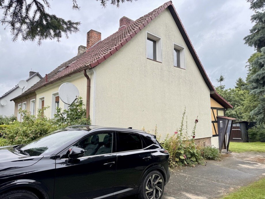 Hausansicht Doppelhaush�lfte Mescherin / Staffelde