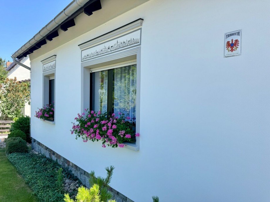 Detail Stra�enseite Einfamilienhaus Strasburg