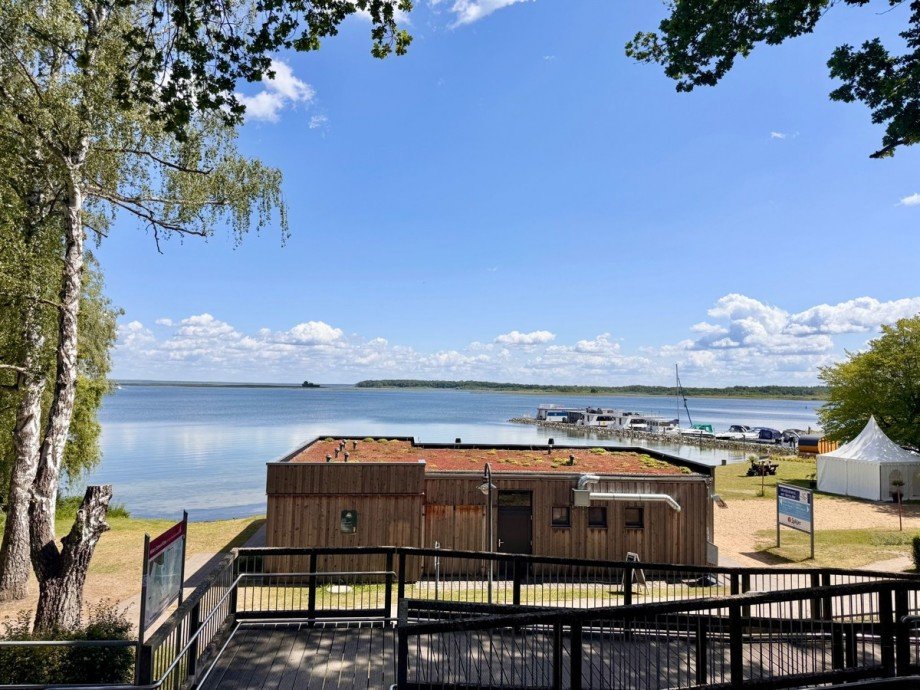 Badestelle mit Kiosk Ferienhaus R�bel/M�ritz