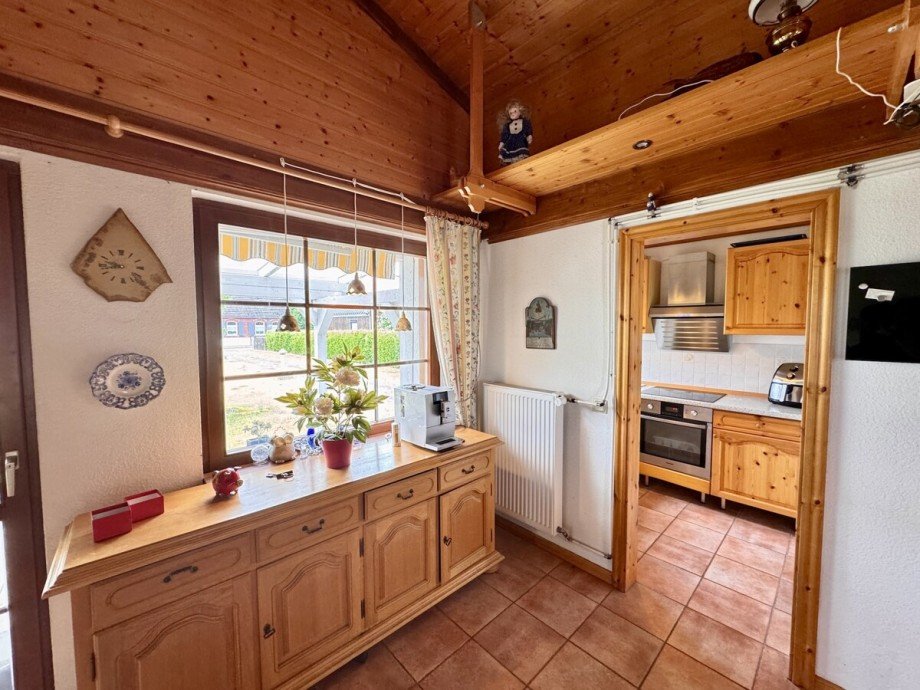 Eingang in die K�che Einfamilienhaus Hintersee