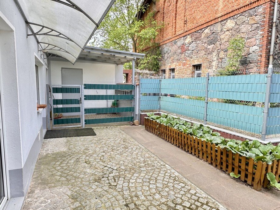 Terrasse Erdgeschosswohnung Grambow