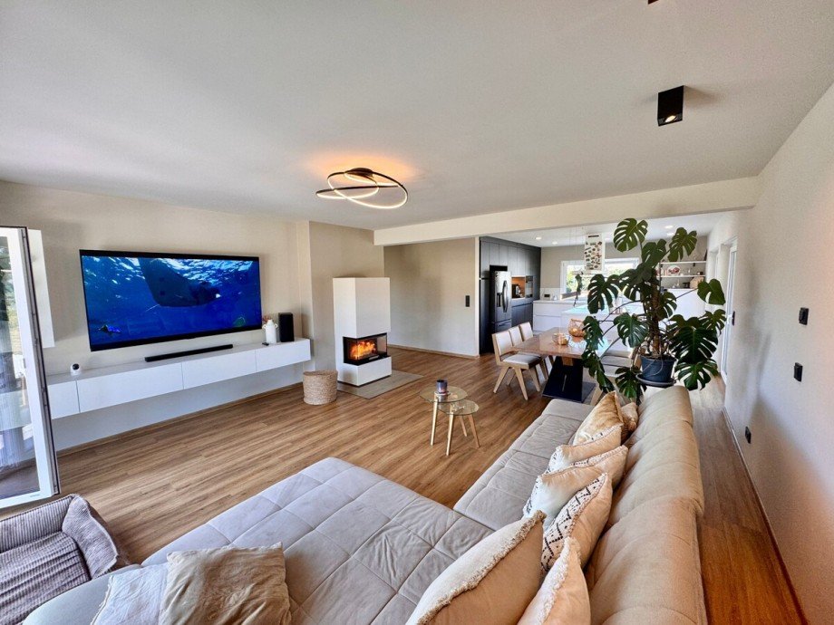 Wohnzimmer Einfamilienhaus Sponholz