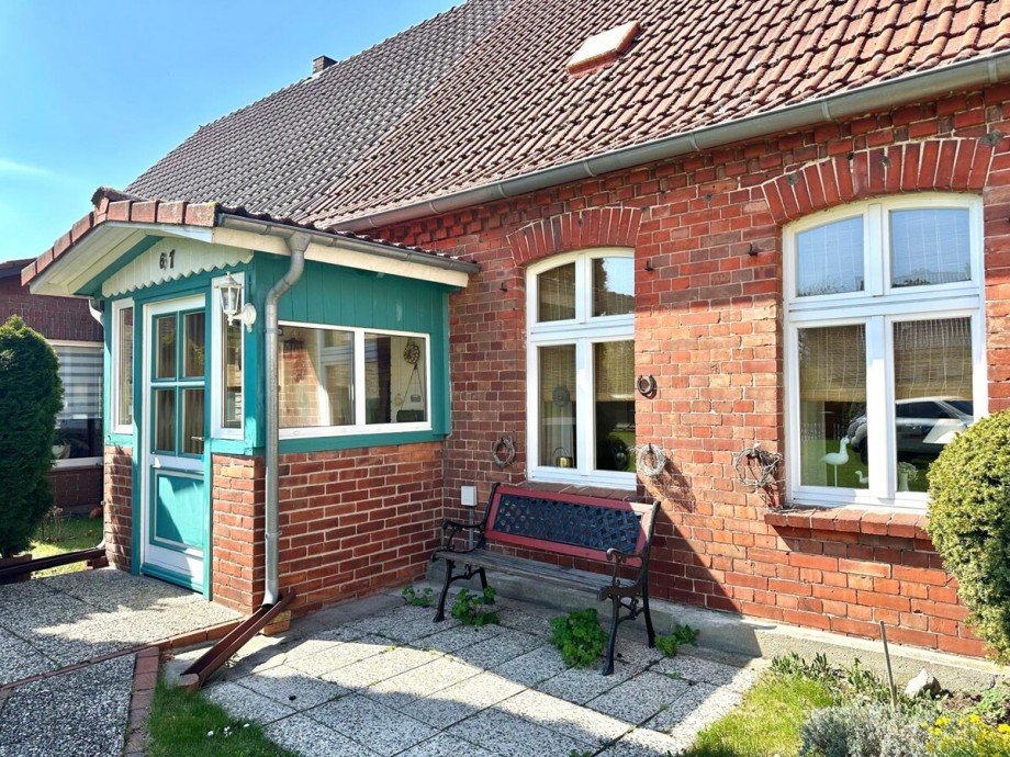 Terrasse Doppelhaush�lfte Wilhelmsburg