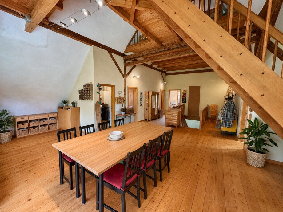 Wohndiele / Atelier Einfamilienhaus Ankershagen / Rumpshagen