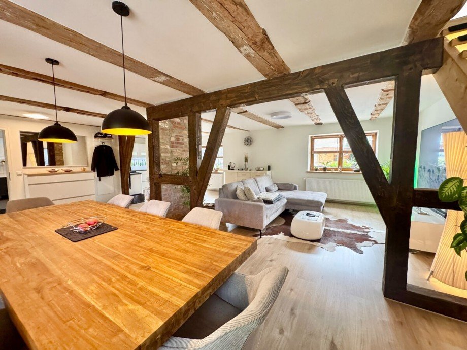 Wohnzimmer Doppelhaush�lfte M�llenhagen
