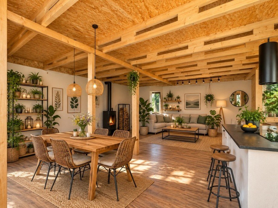 KI Gestaltungsvorschlag Ferienhaus Ahlbeck / Gegensee