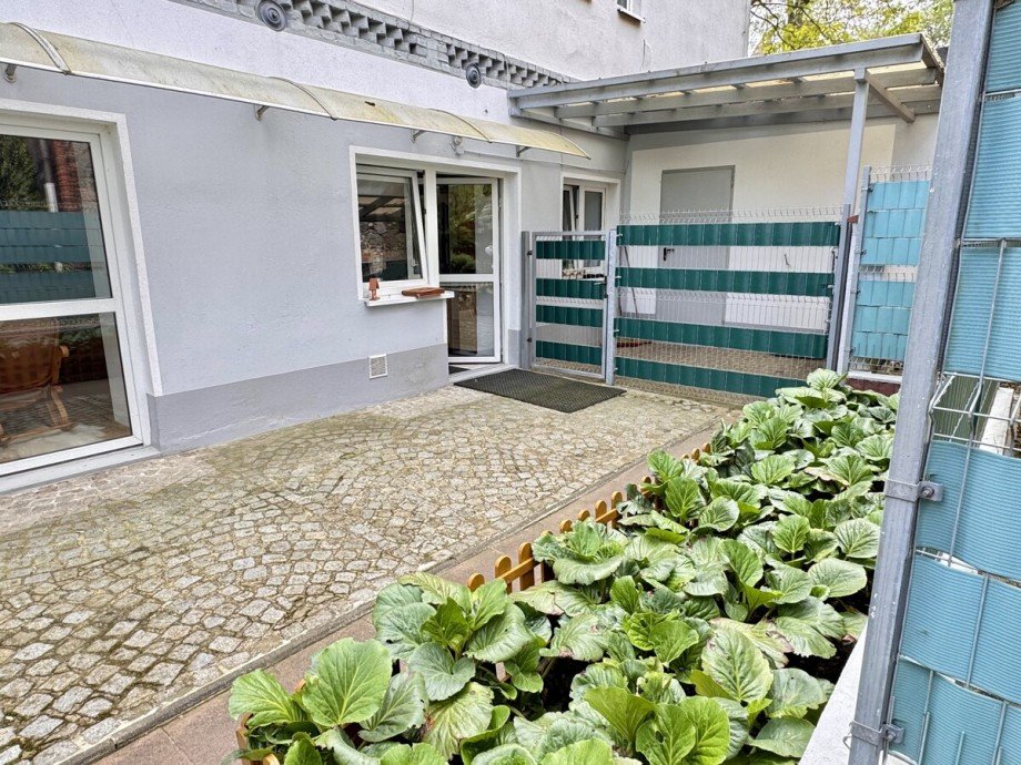 Terrasse Erdgeschosswohnung Grambow