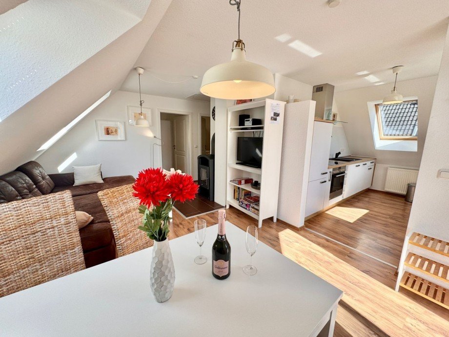 Dachgeschosswohnung Ferienhaus R�bel/M�ritz