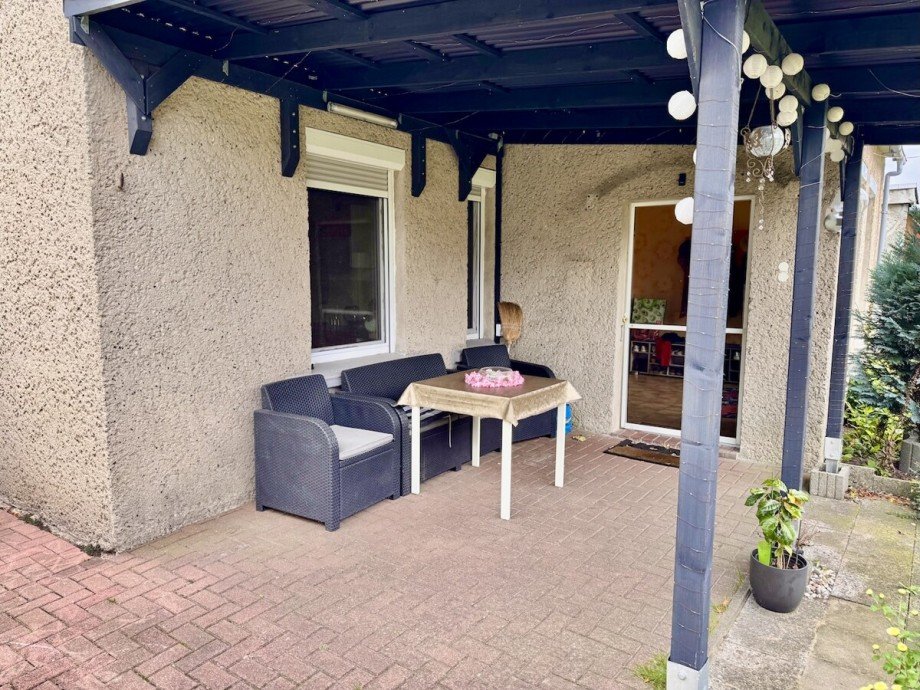 Terrasse Doppelhaush�lfte Torgelow