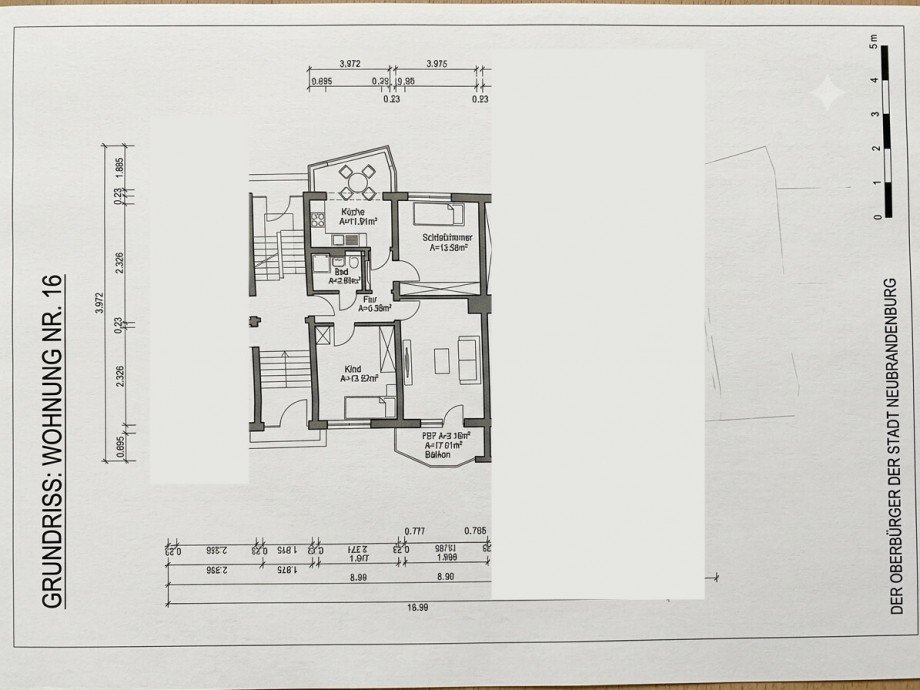  Erdgeschosswohnung Neubrandenburg
