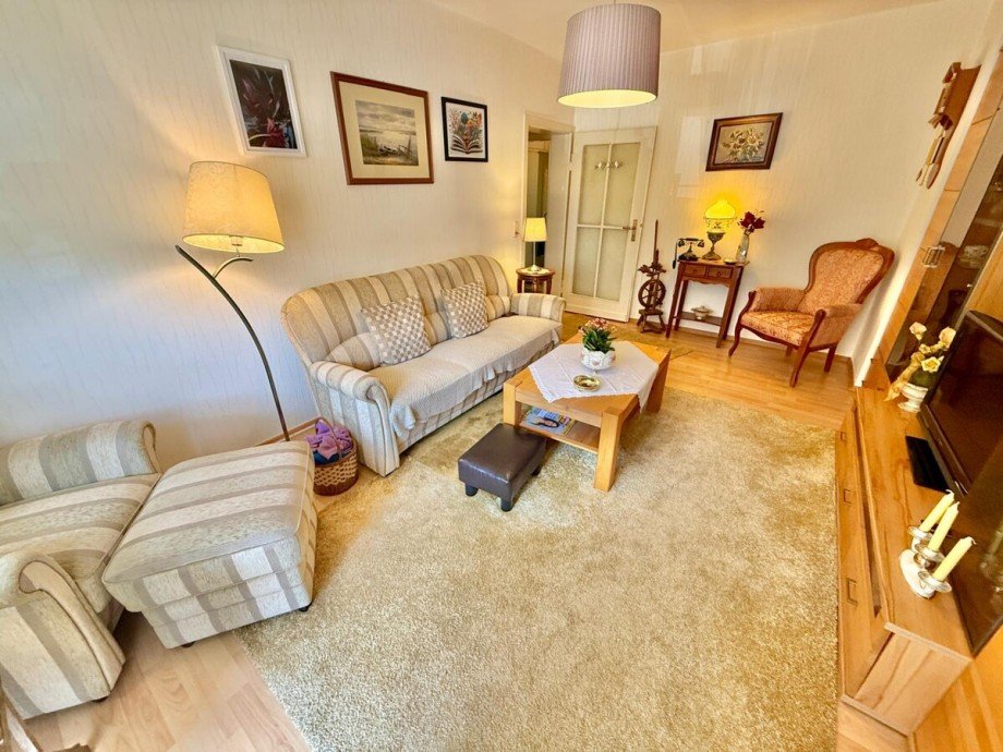 Wohnzimmer Erdgeschosswohnung Neubrandenburg