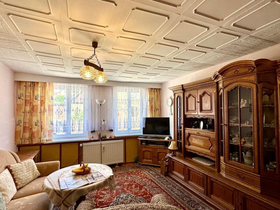 Wohnzimmer Zweifamilienhaus Burg Stargard