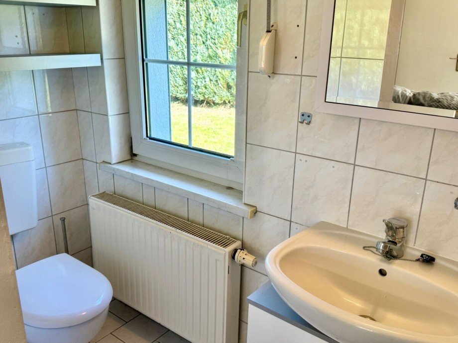 separates WC beim Schlafzimmer Haus Friedland
