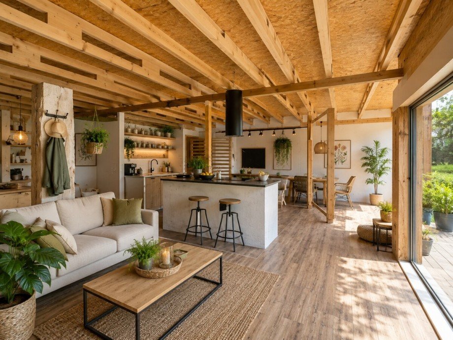 KI Gestaltungsvorschlag Ferienhaus Ahlbeck / Gegensee