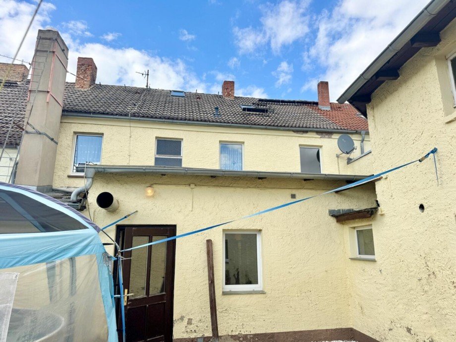 Hausansicht R�ckseite Haus Strasburg