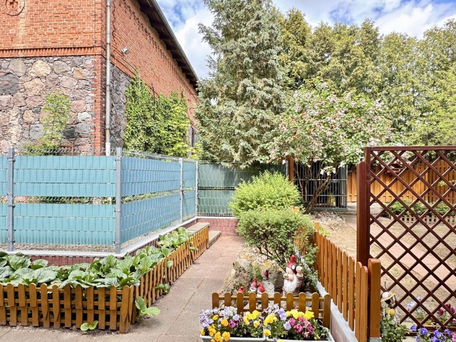 Garten Erdgeschosswohnung Grambow