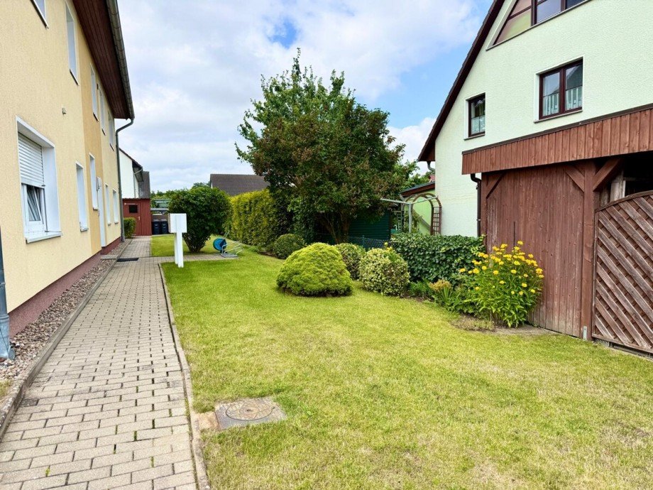 R�ckseite Maisonettewohnung Neubrandenburg