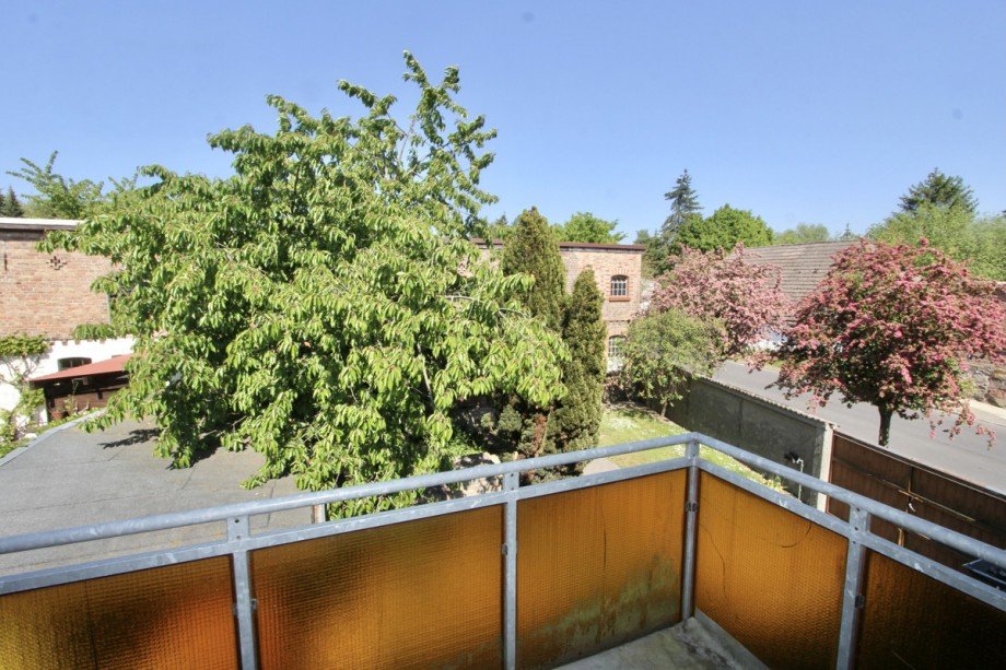 Blick vom Balkon Reihenhaus Jatznick/ Blumenhagen