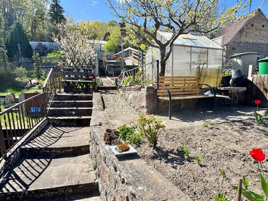 das Grundst�ck Einfamilienhaus Burg Stargard