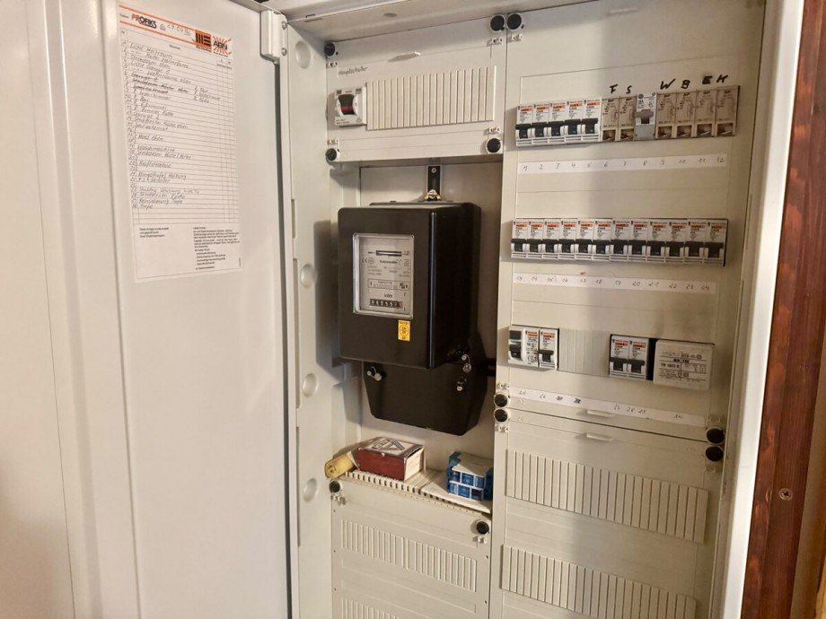 Elektrokasten Zweifamilienhaus Neubrandenburg