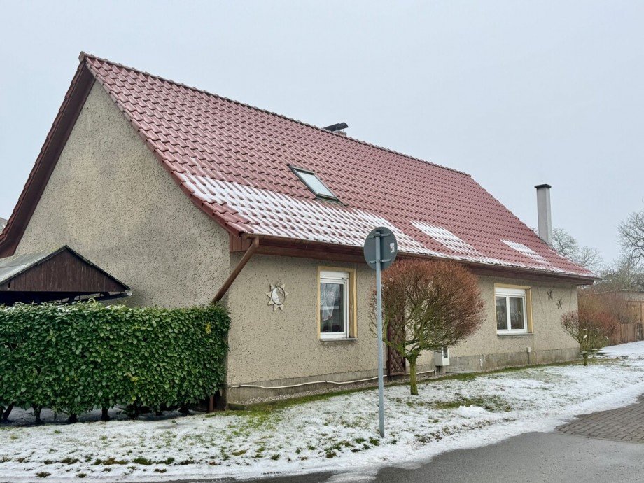 Hausansicht Einfamilienhaus Woldegk / Pasenow