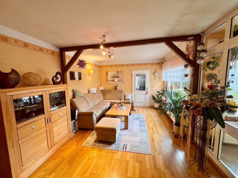 Wohnzimmer Doppelhaush�lfte Friedland