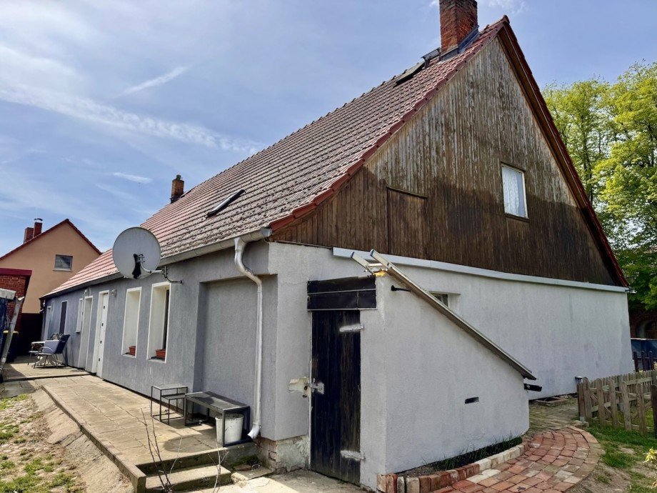 Hauseinsicht Doppelhaush�lfte Gartz (Oder) / Hohenreinkendorf