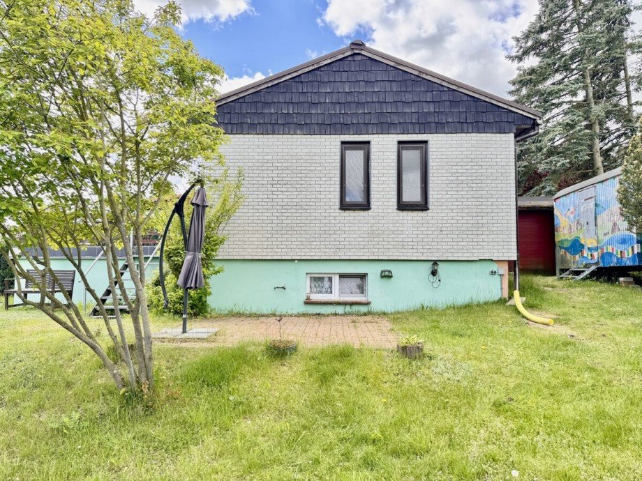 Hausansicht Ferienhaus Krackow