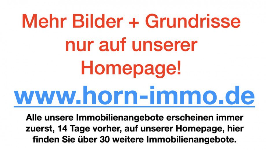 zur Information Erdgeschosswohnung Neubrandenburg