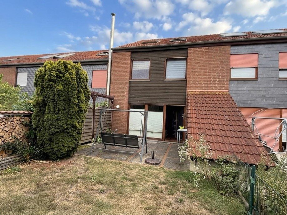 R�ckseite Reihenmittelhaus Neubrandenburg
